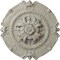Ekena Millwork Southampton Ceiling Medallion, Hand-Painted Pot of Cream Crackle, 16 1/2"OD x 2 3/8"P CM16SOPCC - alternate 1